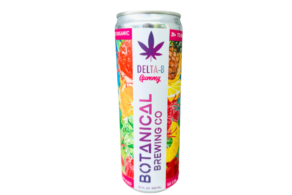 20MG Delta-8 Gummy Seltzer - Botanical Brewing Co. – Golden Rind
