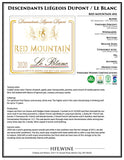 Hedges Family Le Blanc Red Mountain Washington