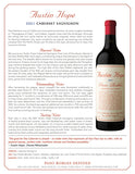 Austin Hope Cabernet Sauvignon Paso Robles California