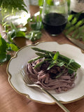 Handcrafted Artisanal Vino Rosso Fettuccine - Valente Market