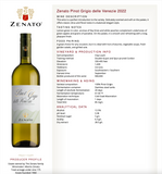 Zenato Pinot Grigio delle Venezie Veneto Italy