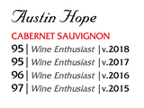 Austin Hope Cabernet Sauvignon Paso Robles California