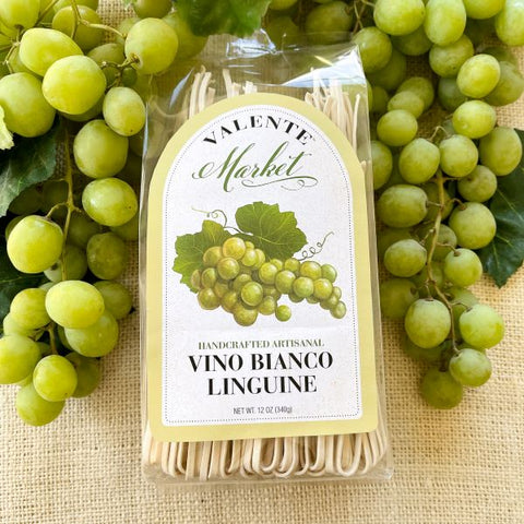 Handcrafted Artisanal Vino Bianco Linguine - Valente Market