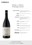 Lodali Barolo DOCG Bricco Ambrogio Lorens Italy